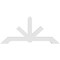 Ekena Millwork Vanguard Architectural Grade PVC Gable Bracket, 60"W x 27 1/2"H x 2"D x 4"F, 11/12 Pitch GBP060X28X0204VAN00 - alternate 2